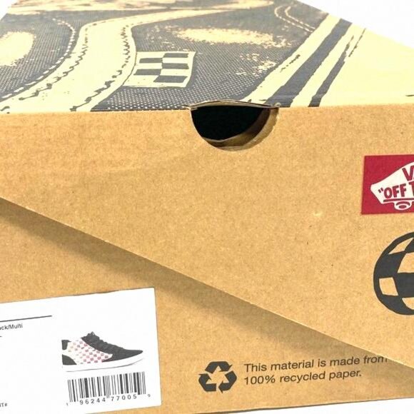 💖MEGA SALE💖VANS The Lizzie Checkerboard Multi Men’s VN0A4BX1BML Canvas - Picture 11 of 12